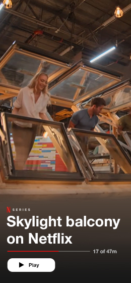 skylight balcony window