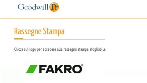 Rassegne Stampa - FAKRO