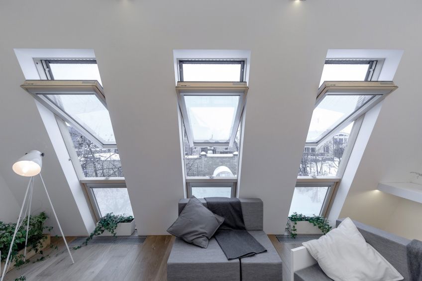 Produzione Delle Finestre Del PVC E Delle Finestre A Doppi Vetri, Una